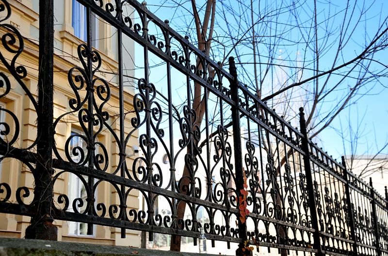 Custom Iron Fence Installation